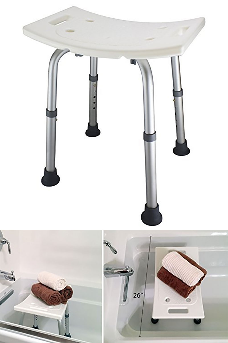 Adjustable Lightweight Shower Bench