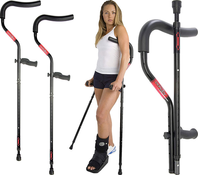 Donjoy Rebound Ergonomic Crutches
