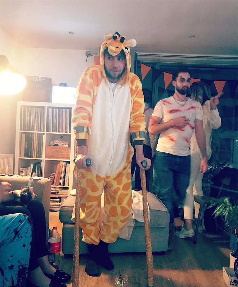 Halloween Costumes Ideas when on Crutches