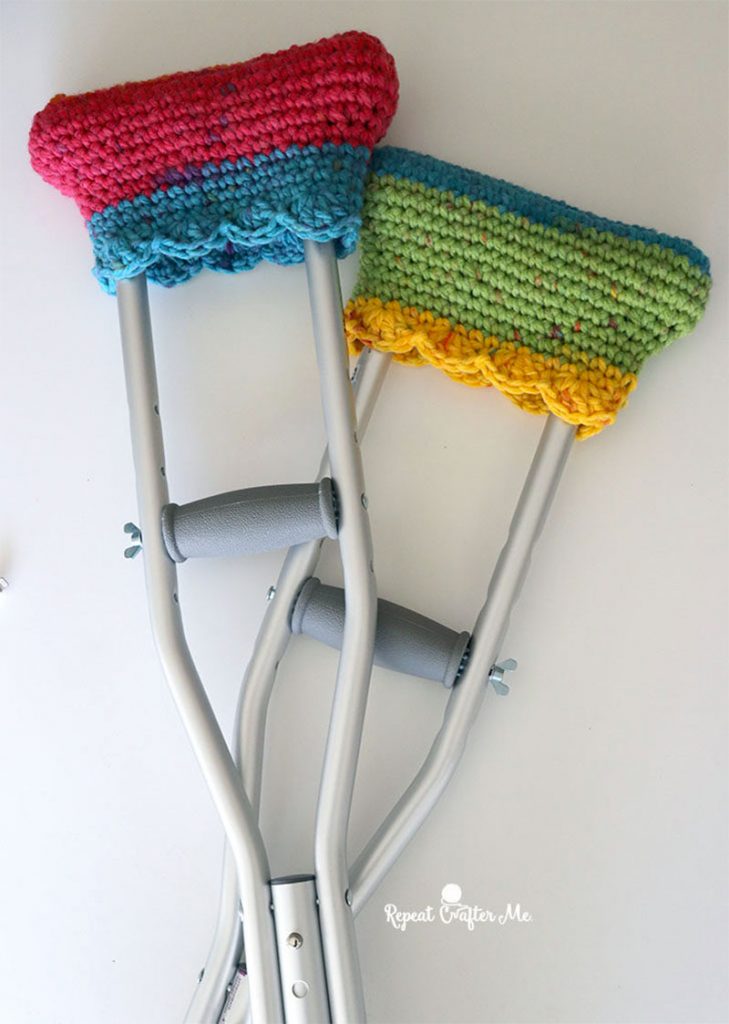 Awesome looking crutch covers